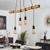 Seegaard Pendant Light Light wood, black, 4-light sources