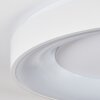 Joren ceiling light, Panel LED white, 1-light source, Remote control