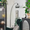 Baloca floor lamp chrome, black, 1-light source