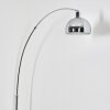 Baloca floor lamp chrome, black, 1-light source