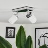 Cerejeiras Ceiling Light LED chrome, 2-light sources, Remote control, Colour changer