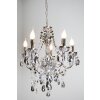 Reality chandelier transparent, clear, 5-light sources