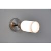 Reality wall spotlight stainless steel, white, 1-light source