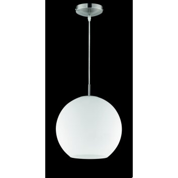 Reality MOON pendant light matt nickel, 1-light source