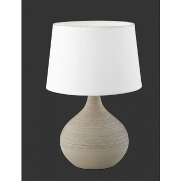 Reality MARTIN table lamp beige, 1-light source