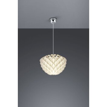 Reality TILIA Pendant Light white, 1-light source