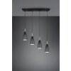 Reality FARIN Pendant Light black, 4-light sources