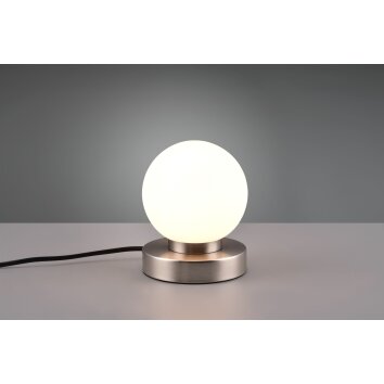 Reality Prinz 2 Table lamp matt nickel, 1-light source