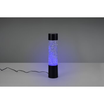 Reality Glitter Table lamp LED black, transparent, clear, 1-light source