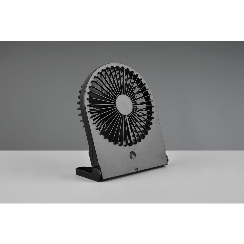 Reality Breezy electric desk fan black main product photo