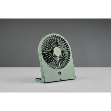 Reality Breezy electric desk fan green