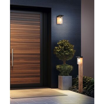 Trio lights ARDILA outdoor floor lamp Light wood, 1-light source