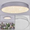 Elmar ceiling light LED silver, 1-light source