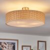 Foggia ceiling light matt nickel, 3-light sources