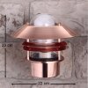 Nordlux Blokhus outdoor wall light copper, 1-light source