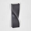 Halan outdoor wall light, Up & Down Light, wall light LED black, 2-light sources