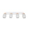 Reality lights Bidar ceiling spotlight white, 4-light sources