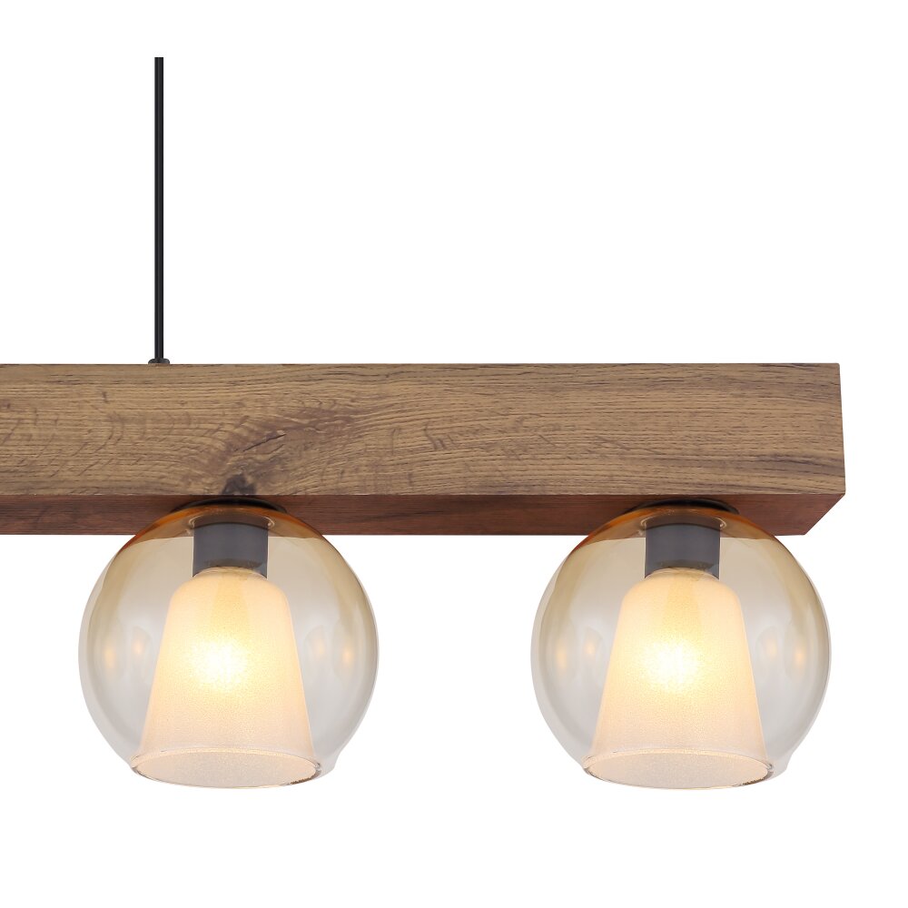 Globo lighting I hanging light Ecru, black, 4-light sources