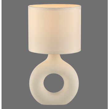 Leuchten Direkt lights CARARA table lamp LED beige, 1-light source
