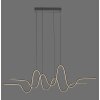 Paul Neuhaus lights Altitude pendant light LED black, 1-light source