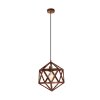 Eglo EMBLETON Pendant Light dark brown, copper, 1-light source