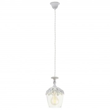 Eglo VINTAGE hanging light white, 1-light source