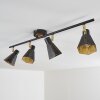 VANTAA ceiling light black-gold, 4-light sources