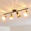 VANTAA ceiling light black-gold, 4-light sources