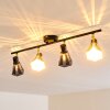 VANTAA ceiling light black-gold, 4-light sources