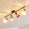 VANTAA ceiling light black-gold, 4-light sources