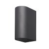 Outdoor Wall Light Mantra KANDANCHU grey, 2-light sources