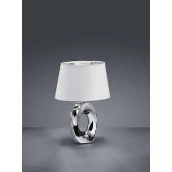 Reality TABA Table Lamp silver, 1-light source