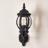 Lentua Outdoor Wall Light black, 1-light source