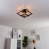 MORAIRA Ceiling Light black, 1-light source