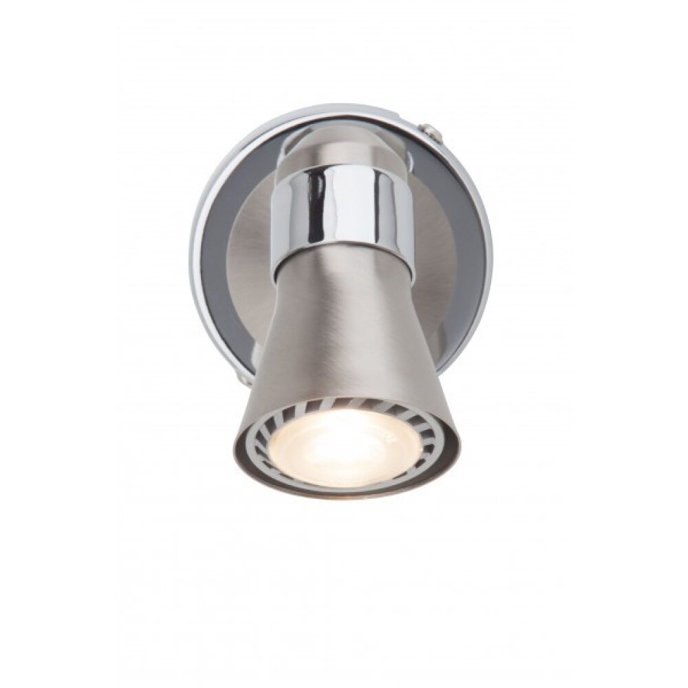 Brilliant SANNY wall spotlight iron, 1-light source