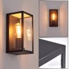 Hamra Outdoor Wall Light black, 1-light source