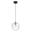 Pendant Light Globo VIGO black, 1-light source