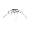 Leuchten-Direkt VALERIE Ceiling light LED stainless steel, 5-light sources