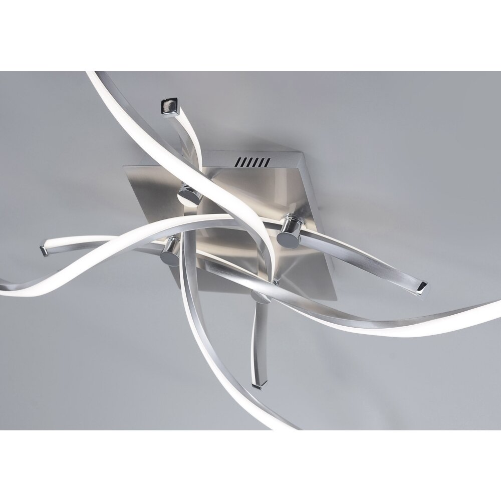 Paul Neuhaus Wellington Ceiling Light LED aluminium, 4-light sources