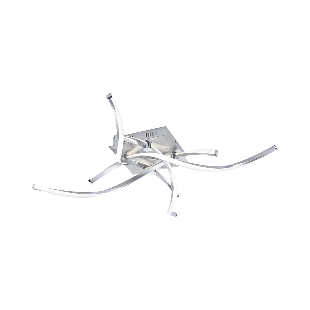 Paul Neuhaus Wellington Ceiling Light LED aluminium, 4-light sources