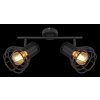 Globo CLASTRA Spotlight black, 2-light sources