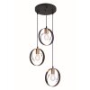 Pendant Light Globo VIGO black, 3-light sources