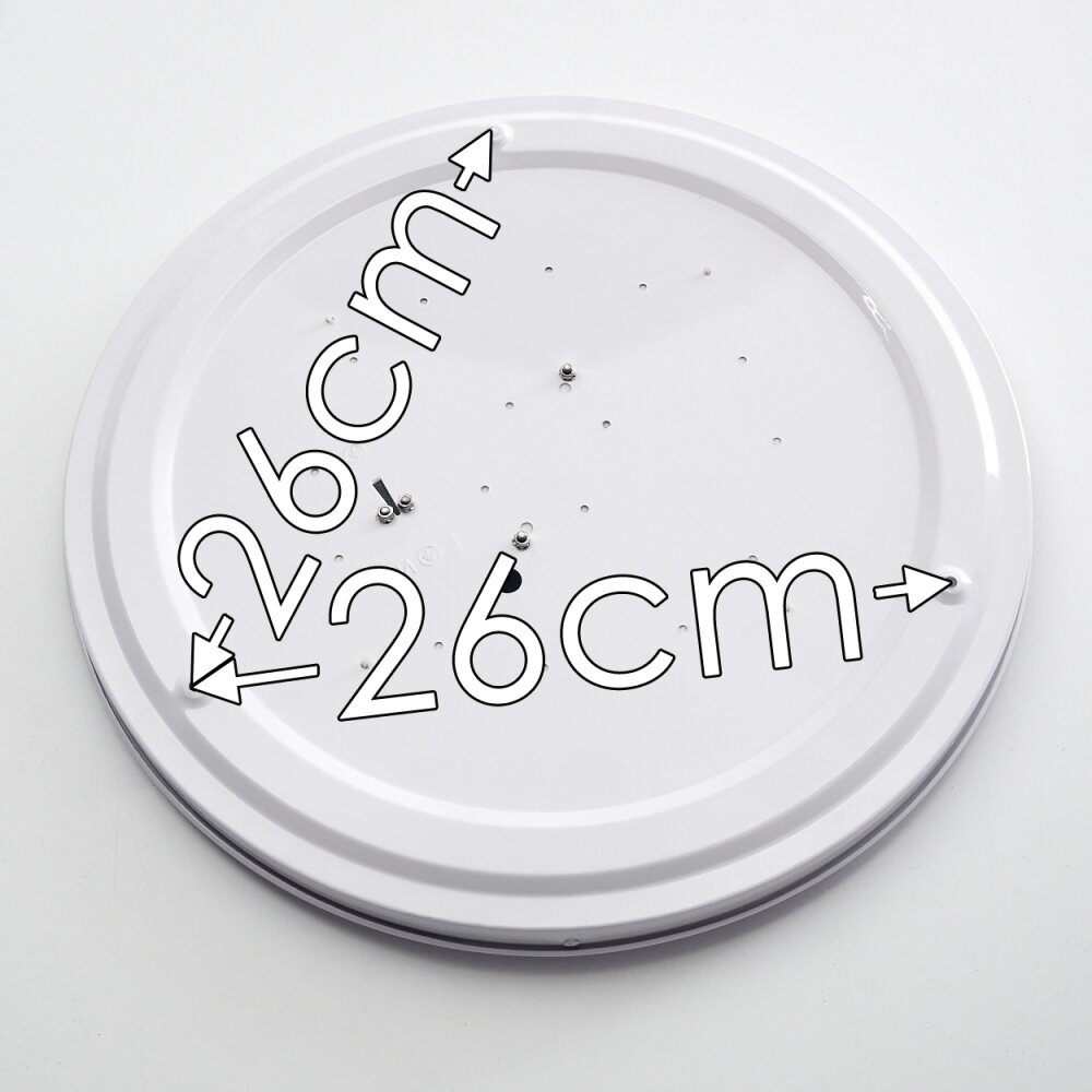 Brighton STAR Ceiling light LED white, 1-light source, Remote control, Colour changer
