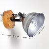 Svanfolk Wall Light Light wood, 1-light source