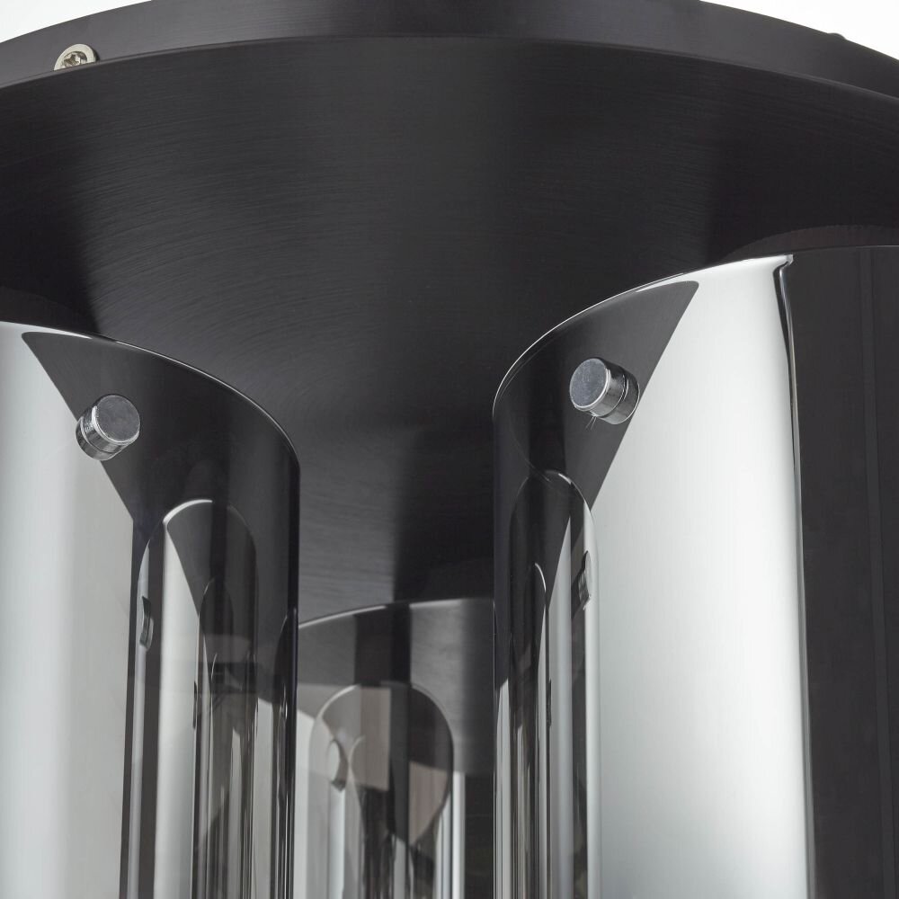 Brilliant BETH Ceiling Light black, 3-light sources