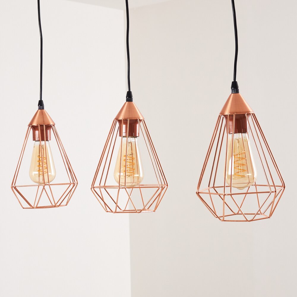 LYSSONS Pendant Light black, 3-light sources