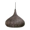 Eglo MELILLA Pendant Light dark brown, silver, 1-light source