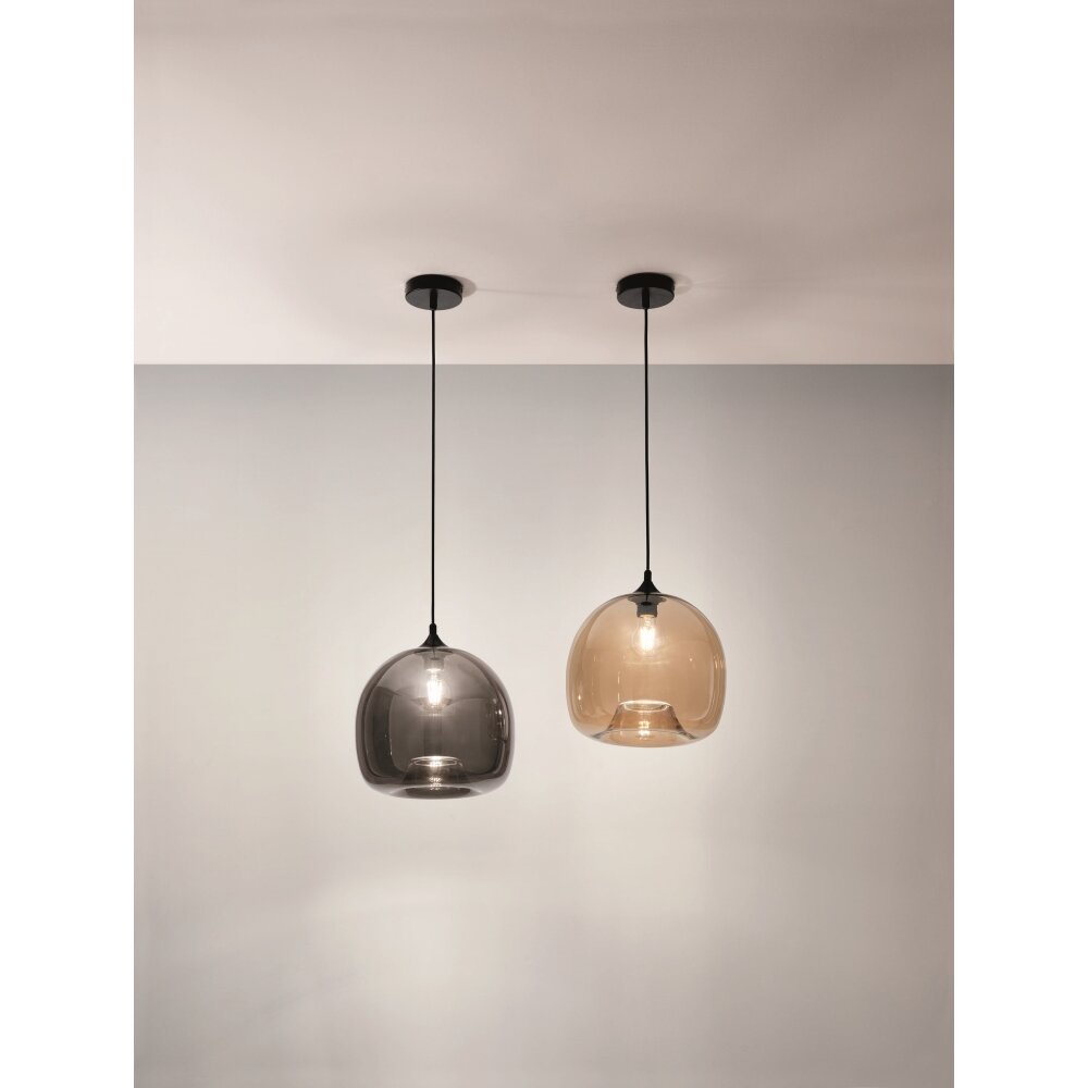 Fabas Luce MAIA Pendant Light black, 1-light source