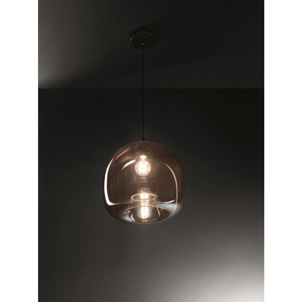 Fabas Luce MAIA Pendant Light black, 1-light source