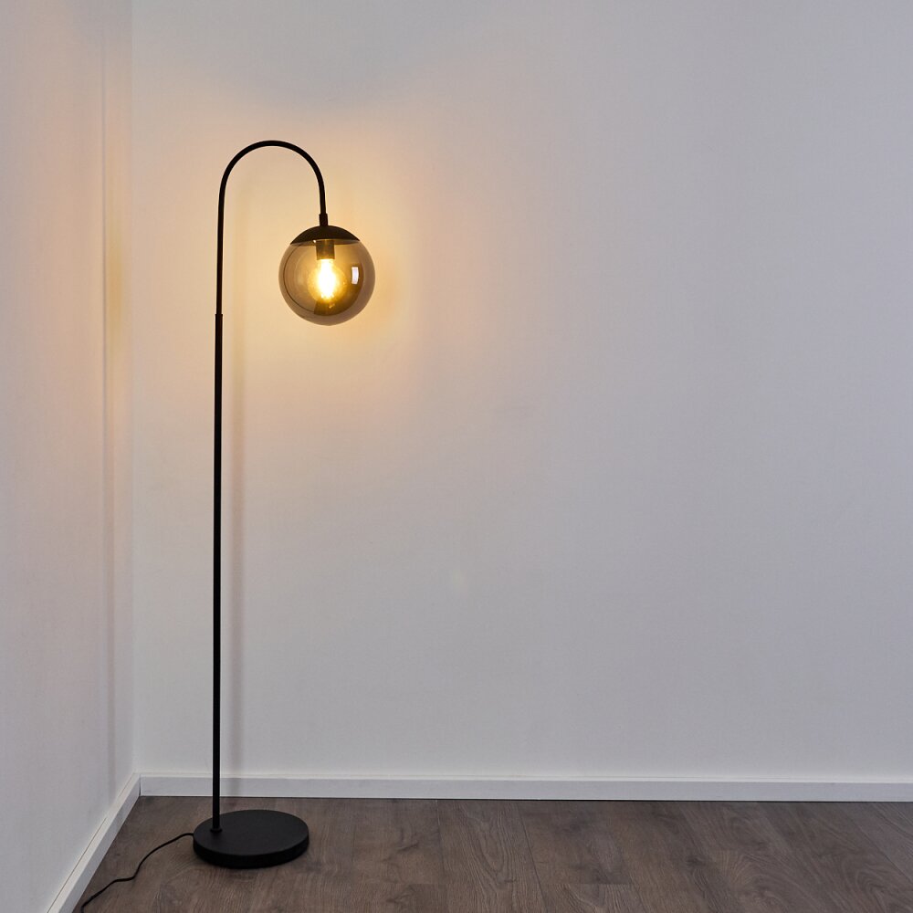 Agropoli Floor Lamp black, 1-light source